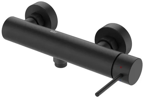 Sprchová batéria SAT Aurum bez sprchového setu 150 mm čierna matná SATBAUR268C, 1 ks