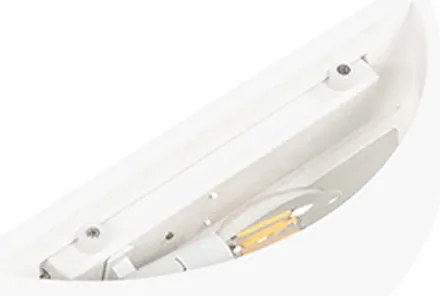 Rustikálna nástenná lampa z omietky - Aurel Novo