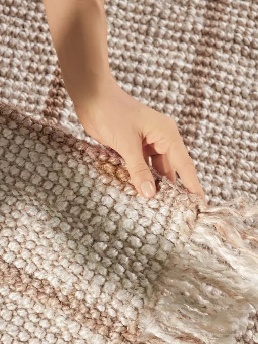 Koberec Elle Decoration Harvest Sierra Ivory Gold