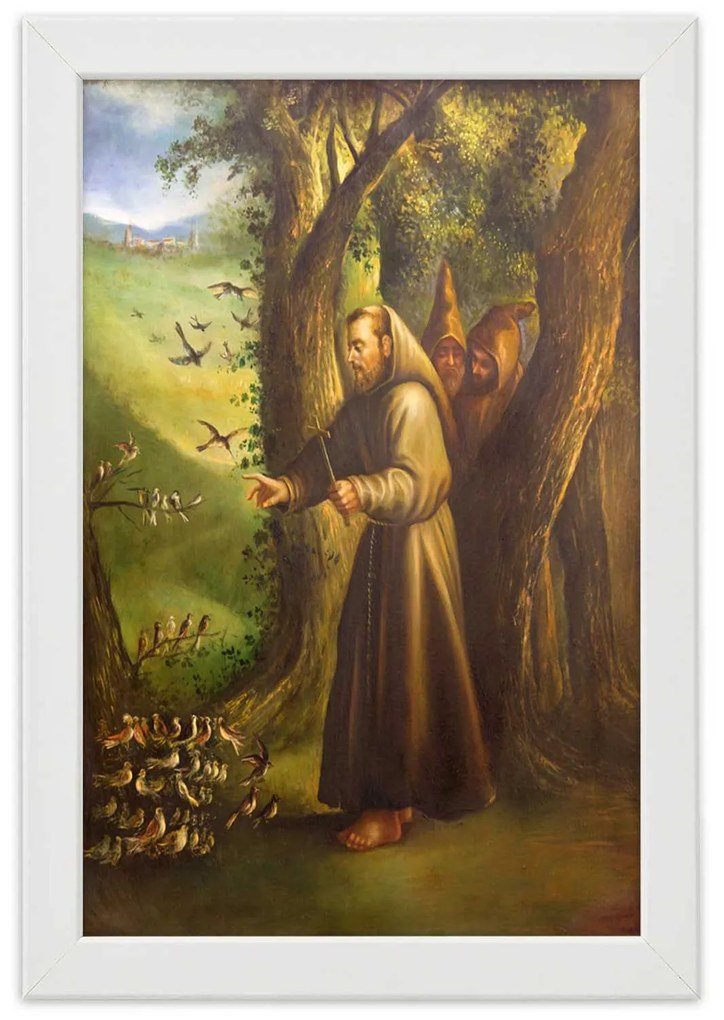 Gario Plagát Svätý František z Assisi Farba rámu: Bez rámu, Rozmery: 30 x 45 cm