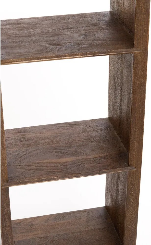 Knižnica z mangového dreva v prírodnej farbe 95x190 cm Sondrio – Light & Living