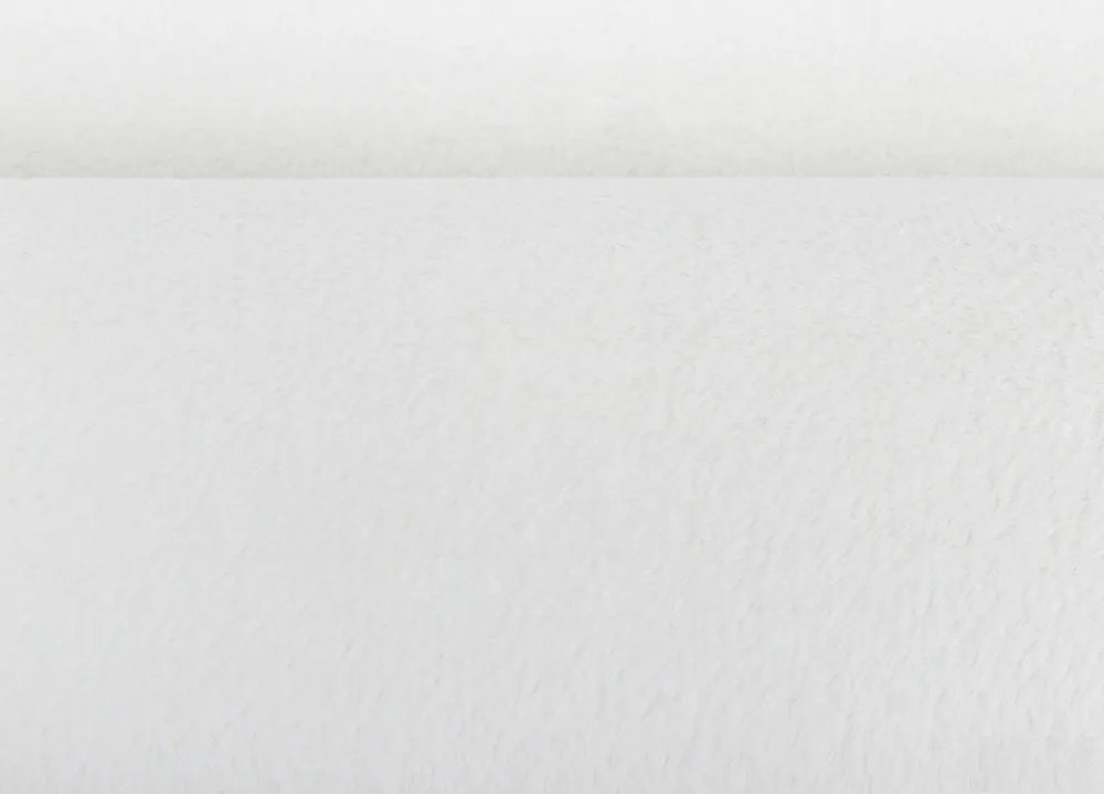 Kusový koberec COLOR UNI White, 160x230, biela, obývacia izba, B-line