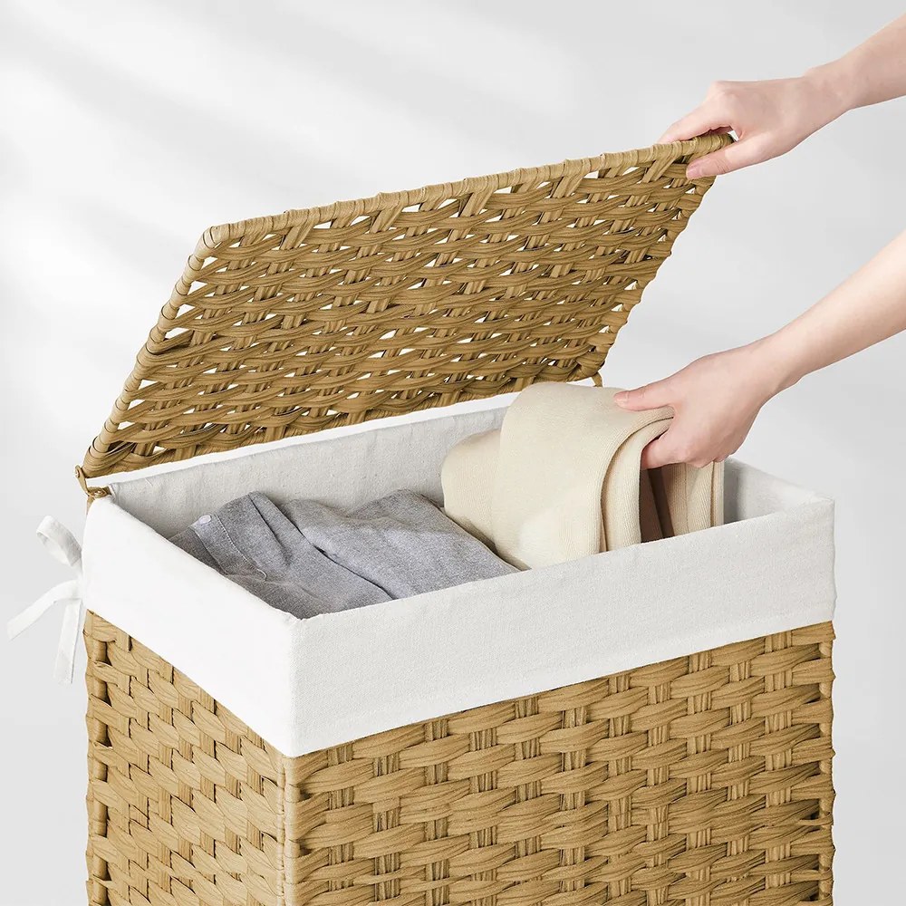 Plastový kôš na bielizeň 45,5 x 32 x 61 cm