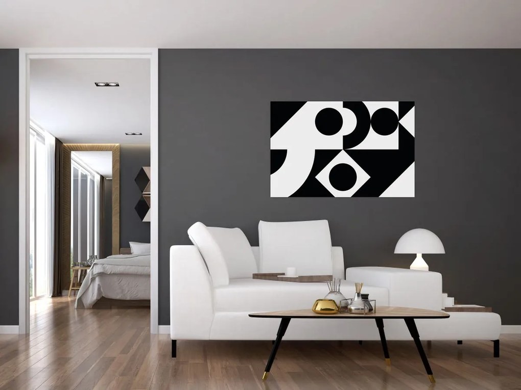Obraz - Geometrická abstrakcia N⁰1 (90x60 cm)