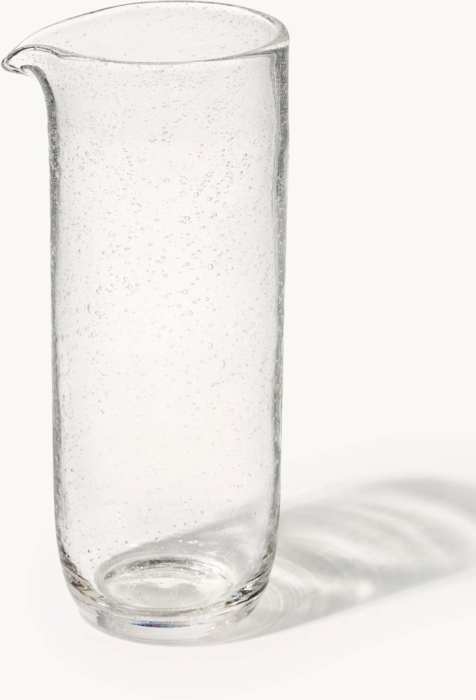 Ručne fúkaná karafa so vzduchovými bublinkami Hippolyte, 840 ml