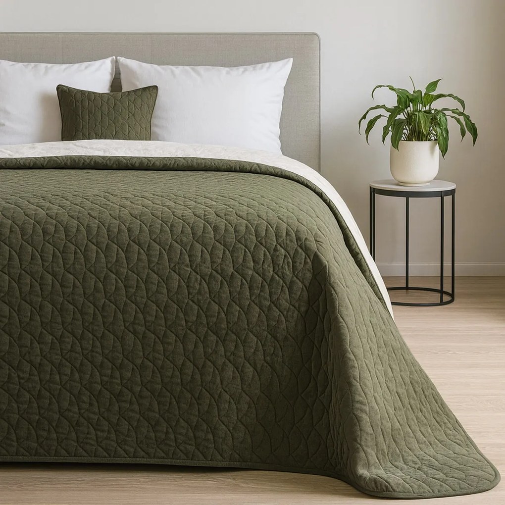 PREHOZ NA POSTEĽ VERDE 170X210 CM ZELENÝ