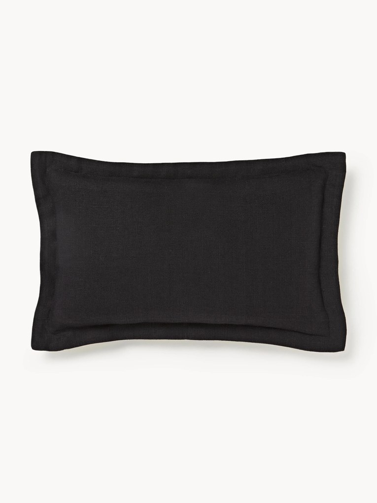 Ľanový poťah na vankúš s lemom Taryn