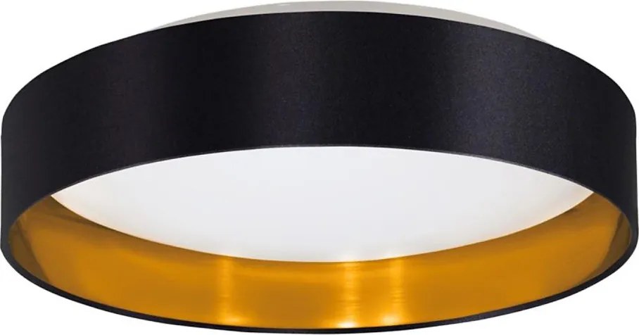 Eglo 55267 - LED stropné svietidlo MASERLO LED/16W/230V pr. 40,5 cm čierna/medená