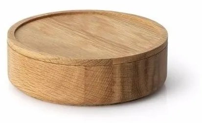 Continenta C4171 - Drevená dóza 19x6 cm dub