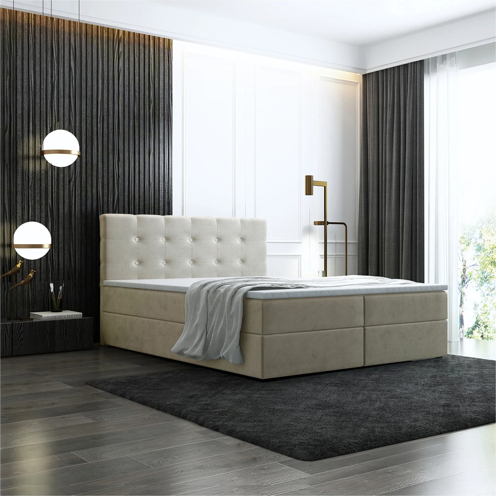 Postel Alexa 160X200 cm béžová