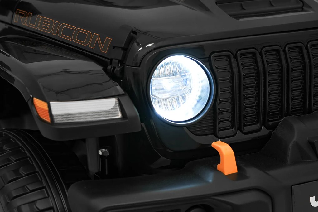 Ramiz Jeep Wrangler Rubicon LIFT elektrické autíčko pre deti čierne