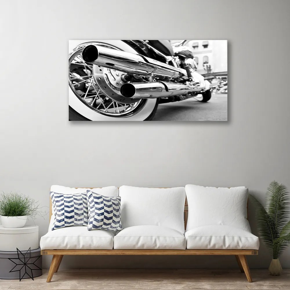 Obraz na plátne Motor umenie 120x60 cm
