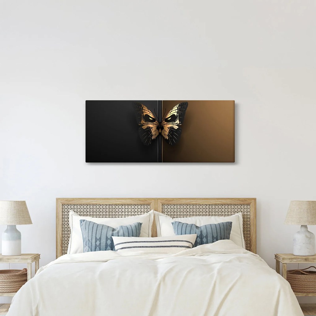Obraz - Motýľ smrti (120x50 cm)