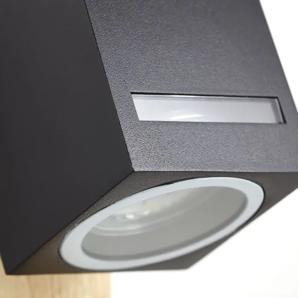 Brilliant - Vonkajšie nástenné svietidlo GALENI 1xGU10/20W/230V IP44