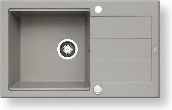 Pyramis 70083801 - Kuchynský drez SPARTA PLUS LUX 78x48 cm granit/sivá