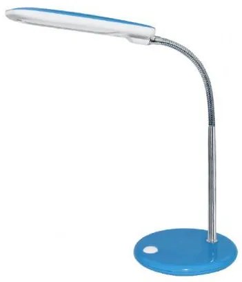 ACA Lighting LED stolný lampička s vypínačom BAZ 5W/230V/4000K/340Lm/120°/IP20, modrá