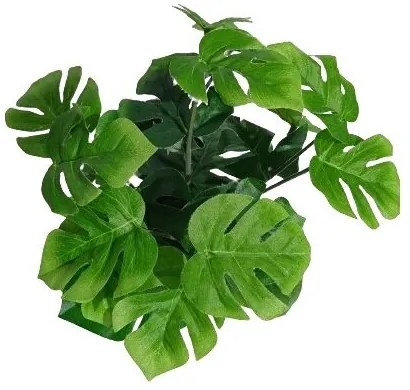 Umelá monstera v kvetináči, 27 cm