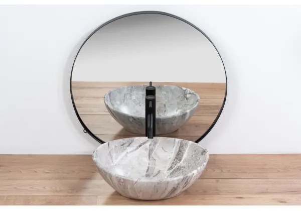 REA-U9908 - Umývadlo na dosku SOFIA 34,5 × 41 cm keramika/imitácia kameňa