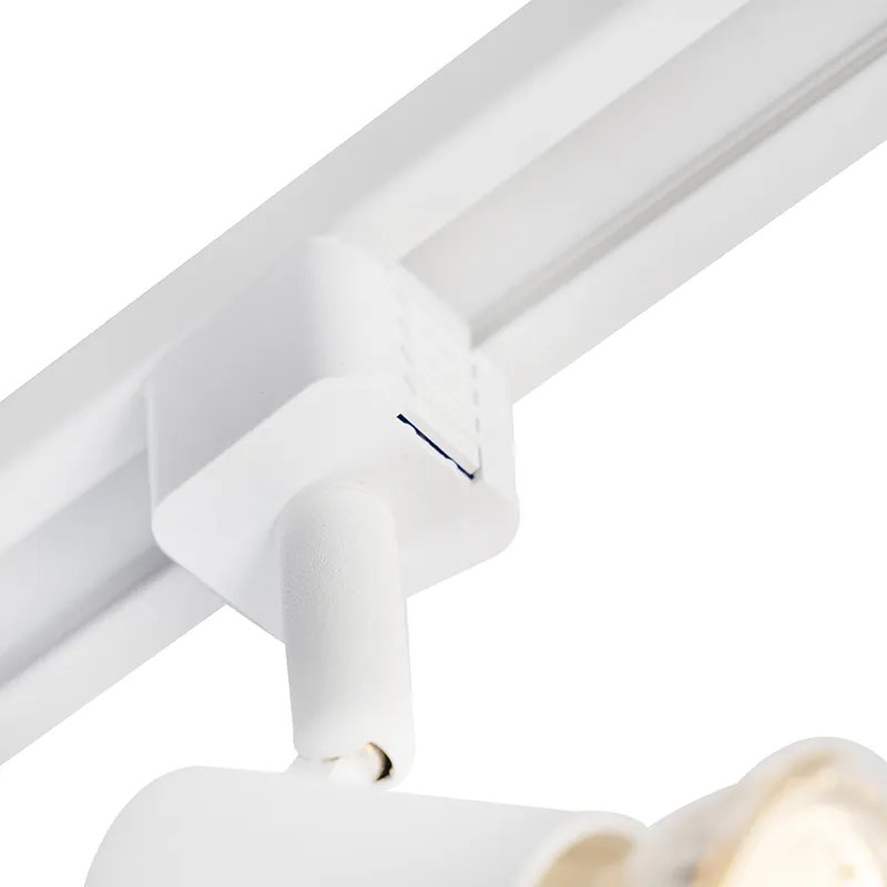 Moderný koľajnicový systém s 5 reflektormi 1-fázový biely - Jeany