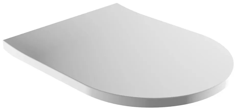 OMNIRES TAMPADEBP - Záchodová doska SoftClose TAMPA duroplast/lesklá biela