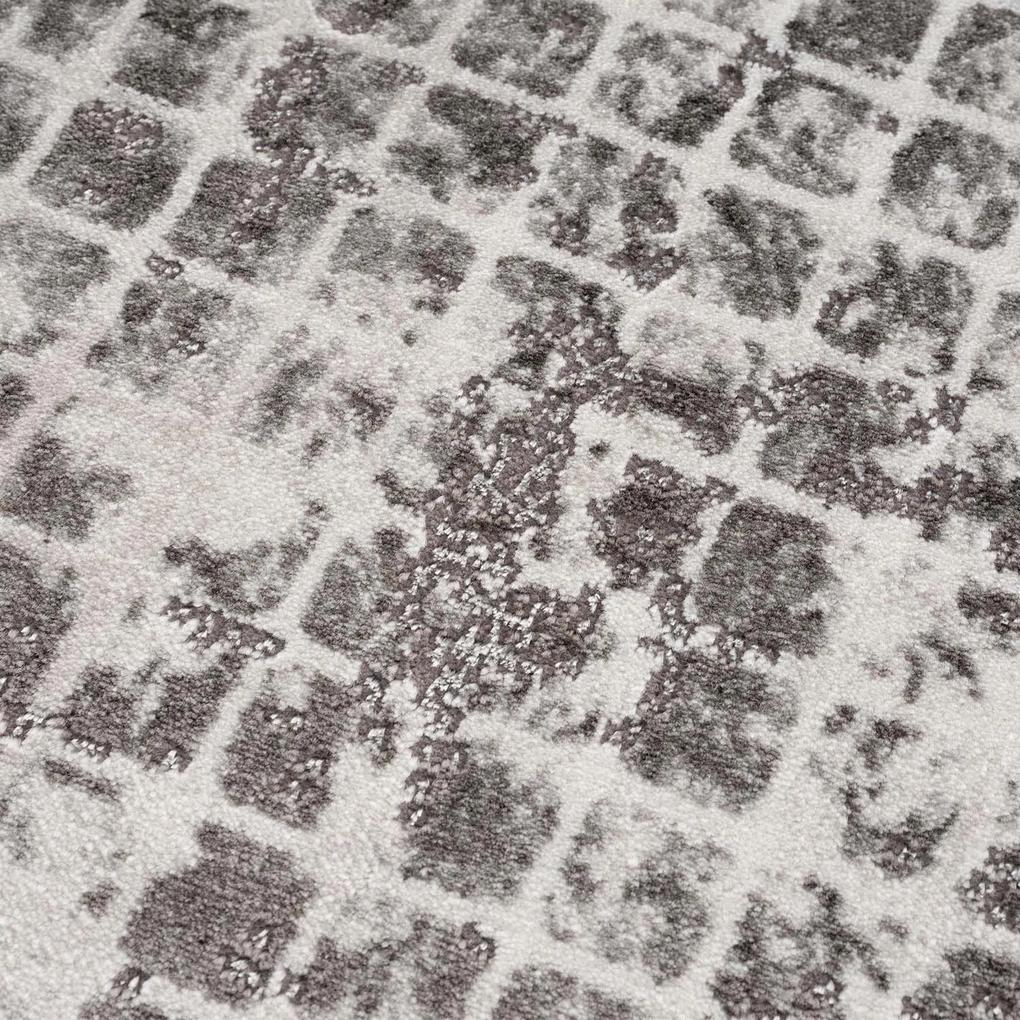Dekorstudio Moderný koberec NOA - vzor 9328 sivý Rozmer koberca: 120x170cm