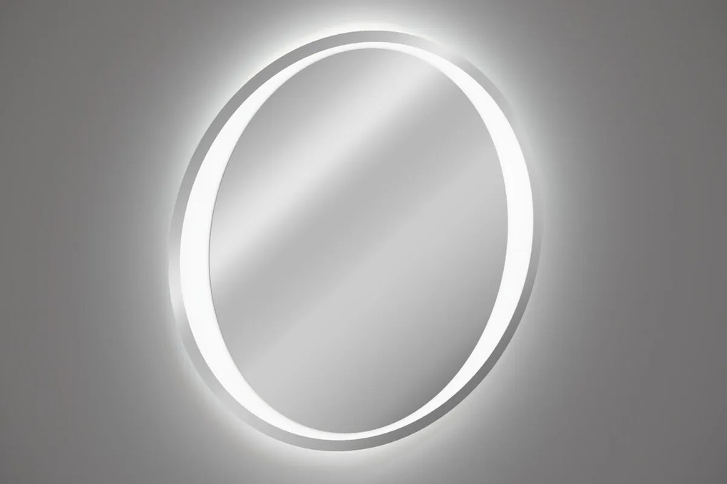 Nástenné kúpeľňové LED zrkadlo AURELIA 60 cm neutrálne