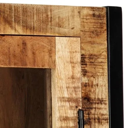 vidaXL Komoda 100x40x175 cm masívne mangovníkové drevo-