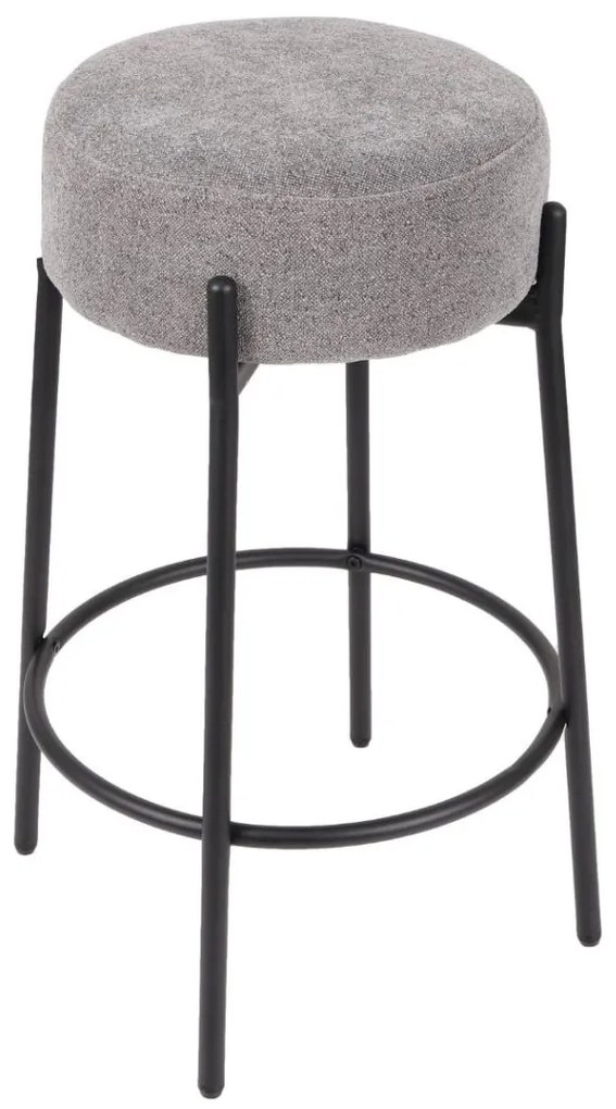Jedálenská barová stolička Holly, sivá