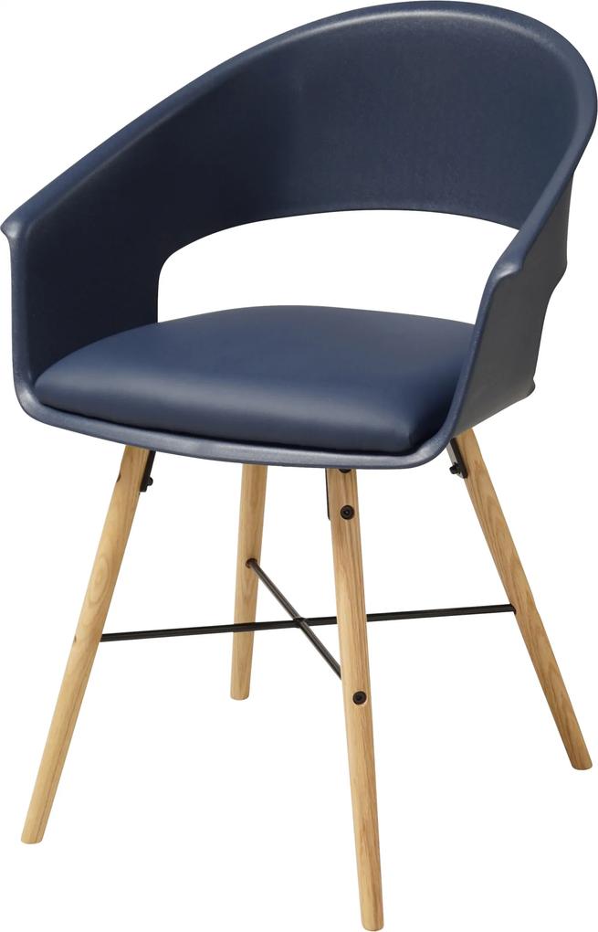 Bighome - Jedálenská stolička IVAR, modrá