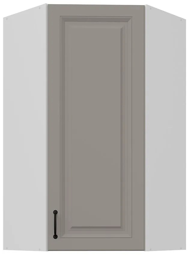 Skrinka do kuchyne Stilo claygrey/biely 60x60 GN-108 1F (45°)