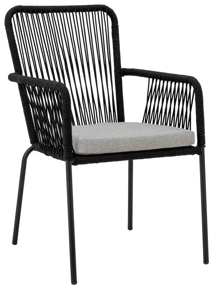 Čierne jedálenské stoličky v súprave 2 ks Santino – Bloomingville