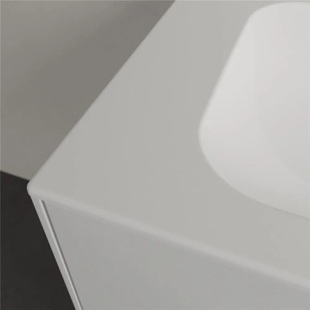 VILLEROY &amp; BOCH Finion umývadlo na skrinku s otvorom, so skrytým prepadom, 1000 x 500 mm, biela alpská, s povrchom CeramicPlus, 4164ABR1