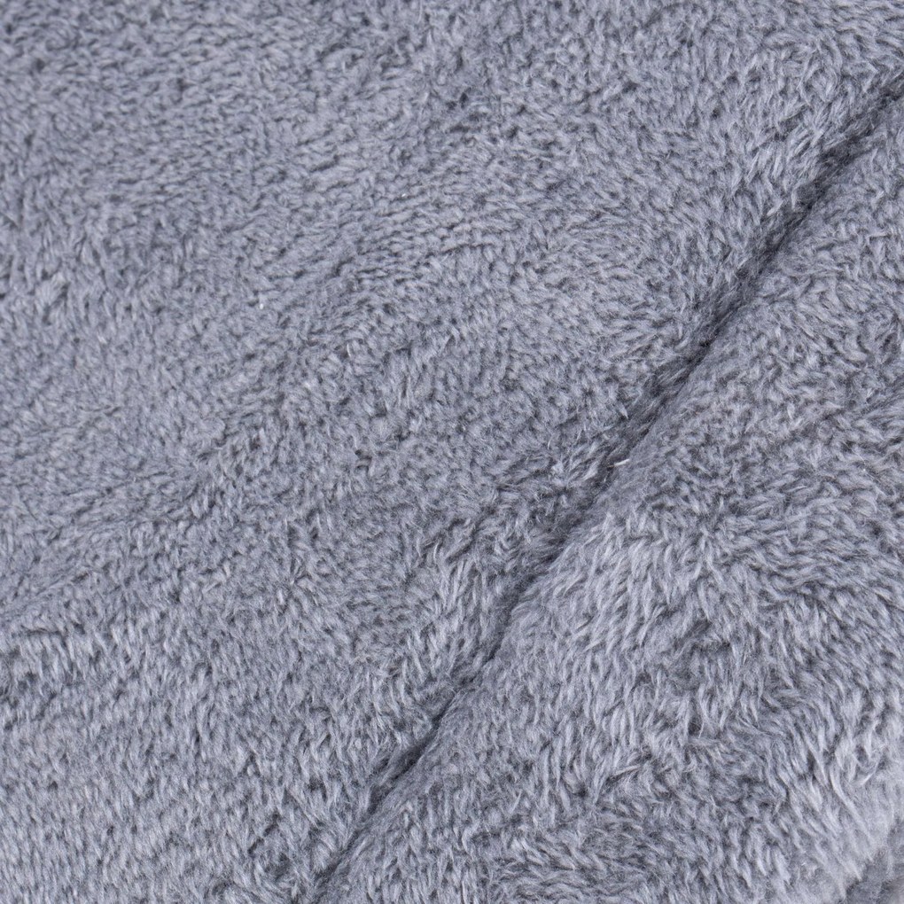 Plyšový pelech pre mačky JASPER - šedý