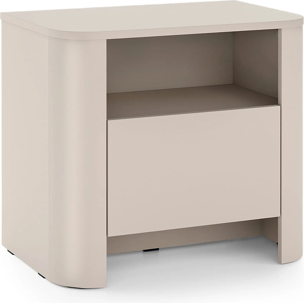 Nočný stolík Sorrenti 58 cm - kašmírová