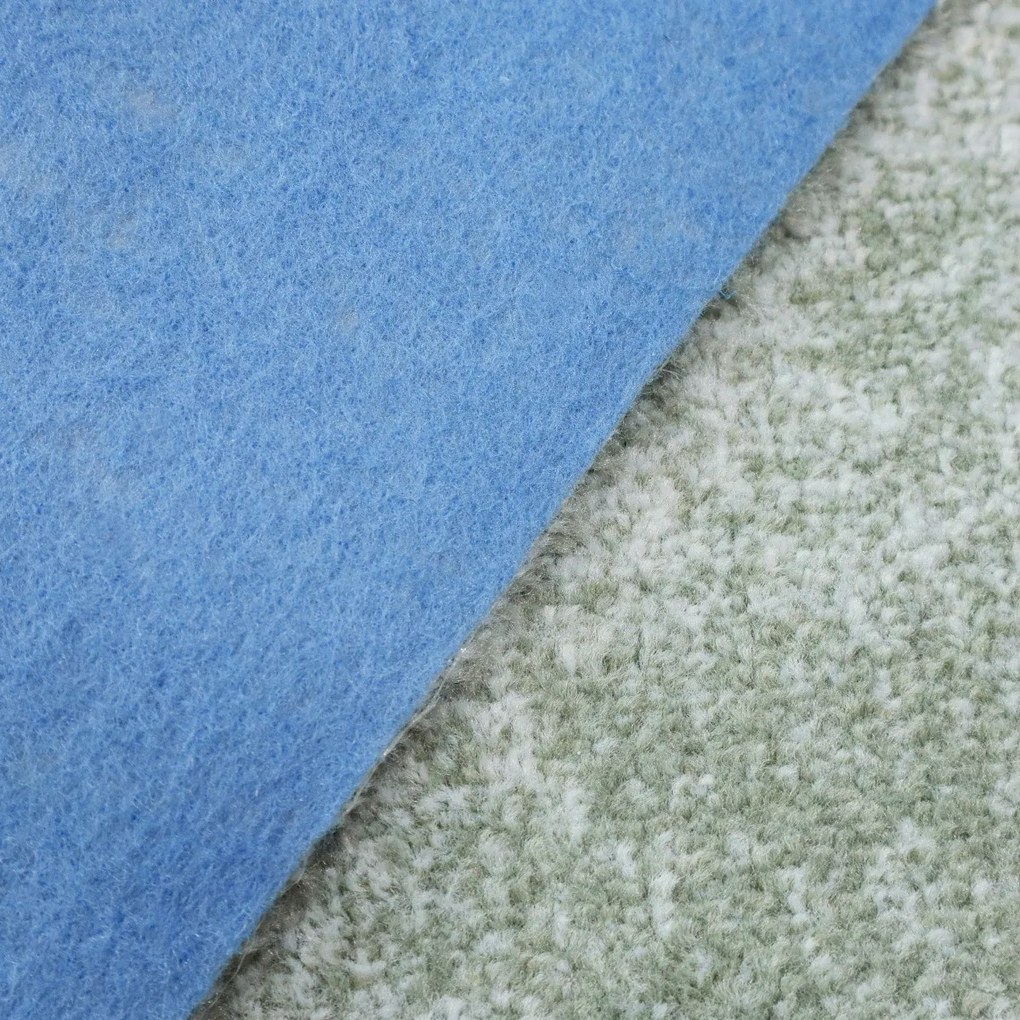 Metrážny koberec Milano 24 zelený, na mieru, šíře 4m, zelená, filc, detská izba, Spoltex