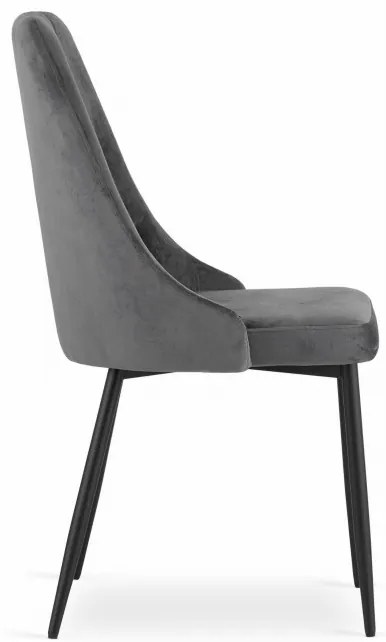 Jedálenská stolička IMOLA sivá