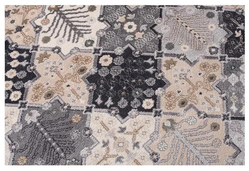 Kusový koberec klasický Adila sivý 60x100cm