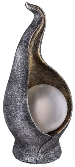 Globo 33439 - LED Solárne svietidlo SOLAR LED/2,16W/3V 3000K IP44 strieborná