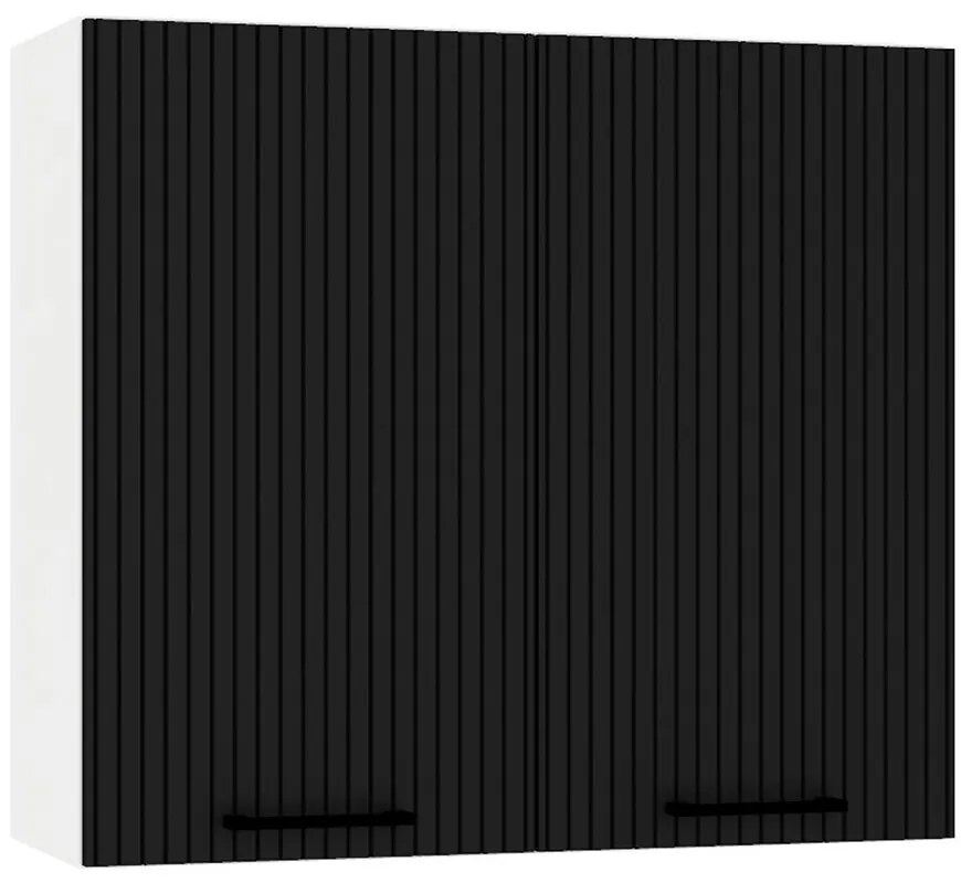 Skrinka do kuchyne Kate w80 čierny hrášok