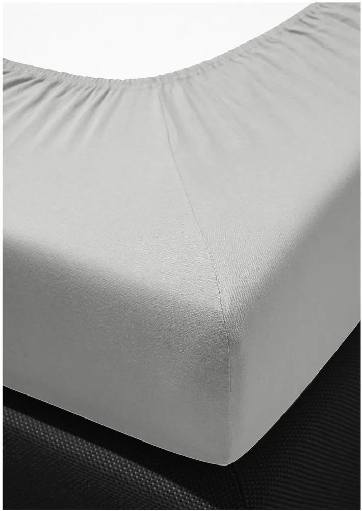 Bierbaum jersey plachta sv. sivá - 140-160 x 200 cm