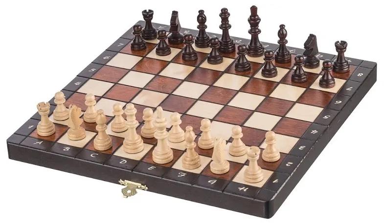 ČistéDrevo Stredné drevené šachy - magnetické