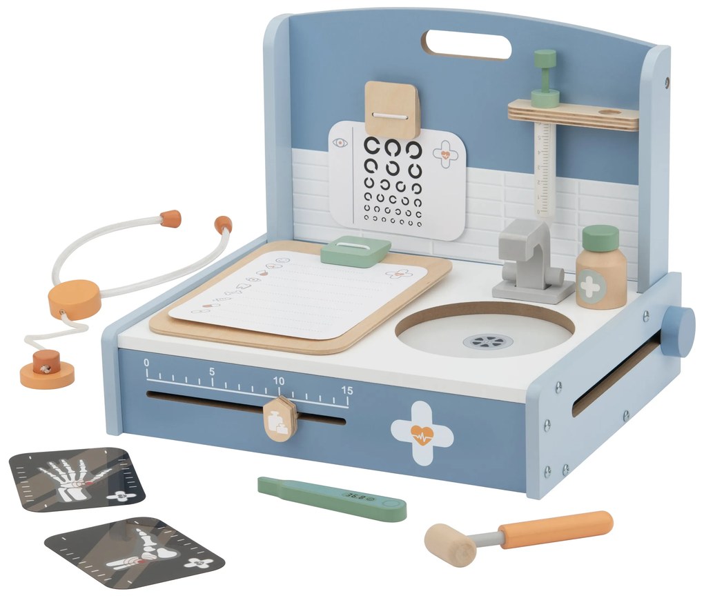 lupilu® Drevený pracovný stolík (stolná klinika) (100394304)