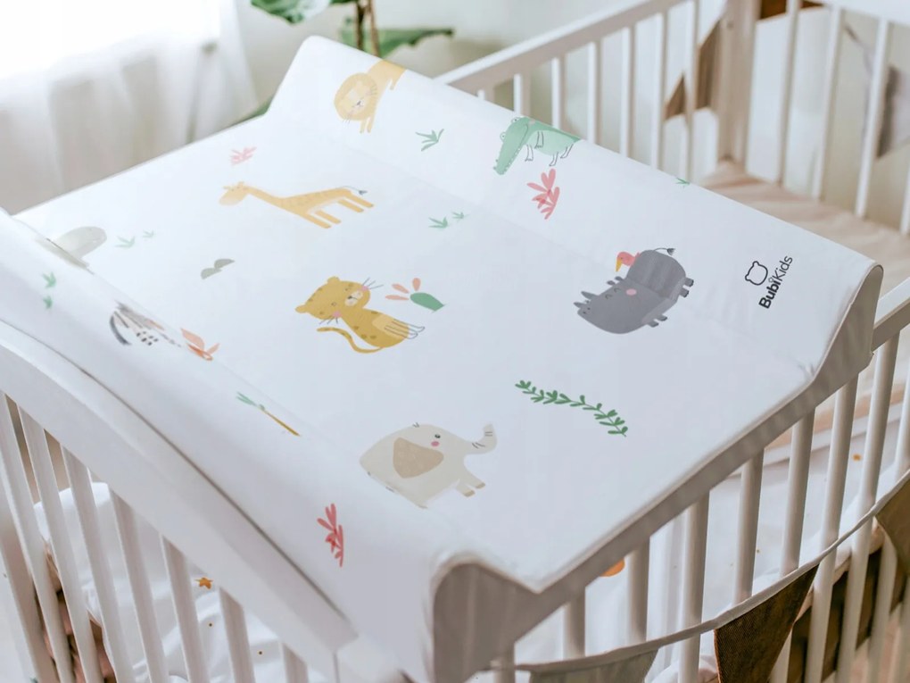 Tvrdá prebaľovacia podložka 70x47 Bubu Safari