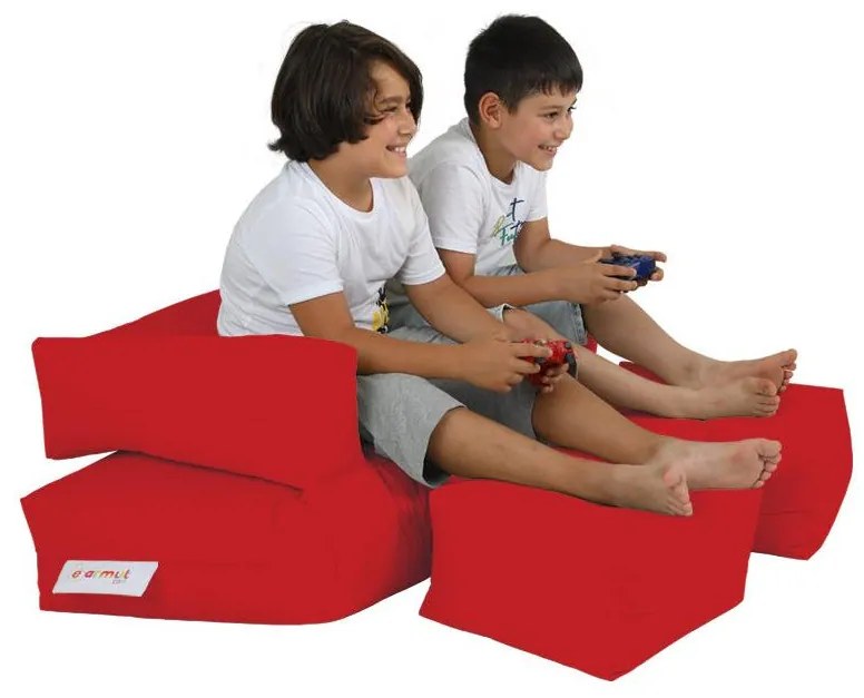 Sedací vak Kiddo (červená). Vlastná spoľahlivá doprava až k Vám domov. 1101670