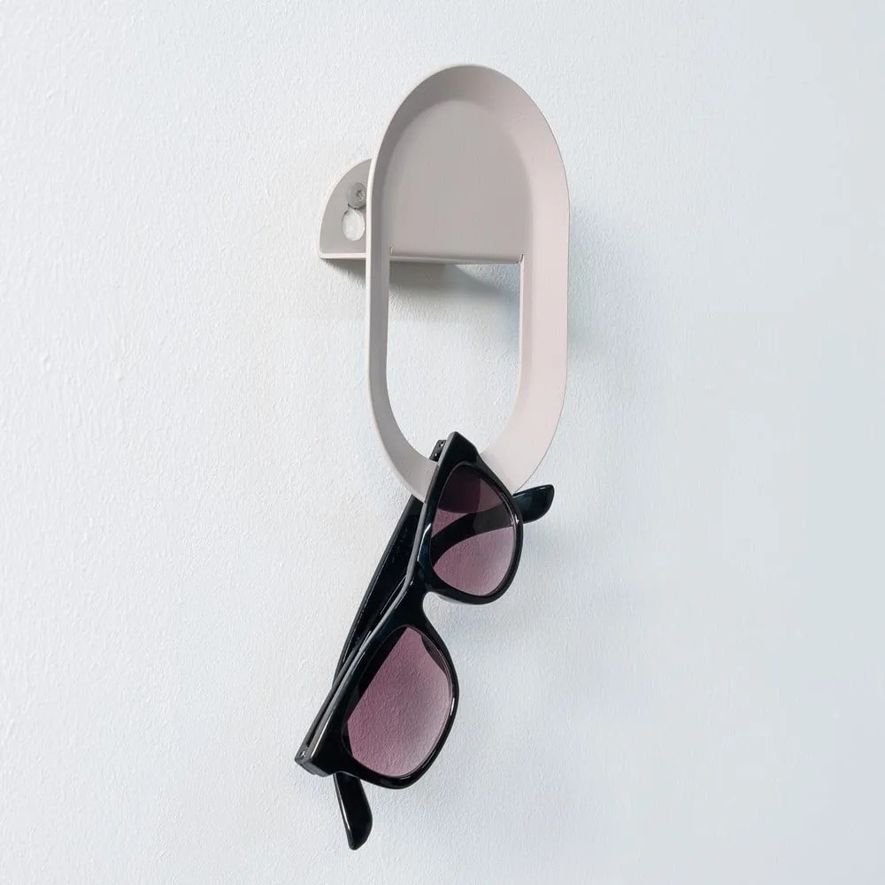 Svetlohnedý nástenný oceľový háčik Coucou – Spinder Design