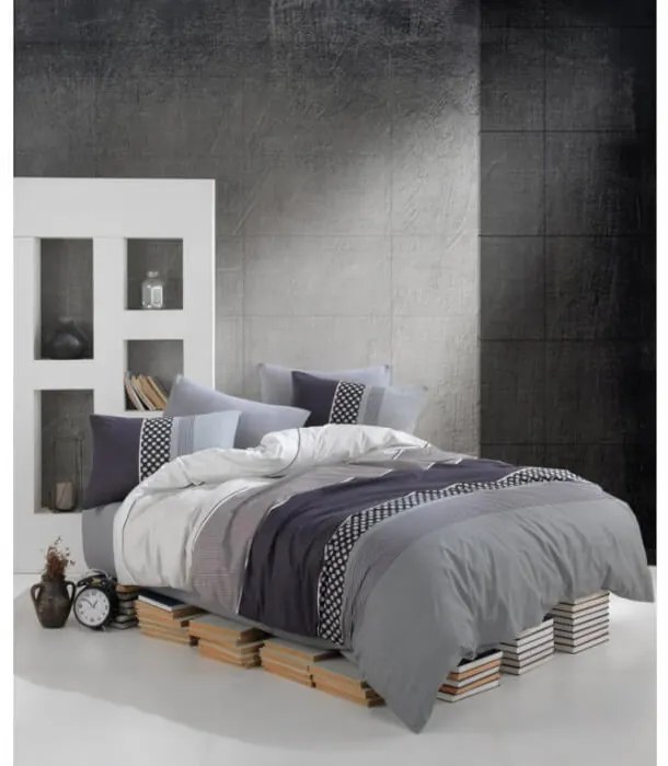 Bavlnená obliečka Eifel Sivá