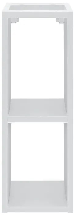Závěsná skříňka pod umyvadlo Iconic s deskou 80 cm růže
