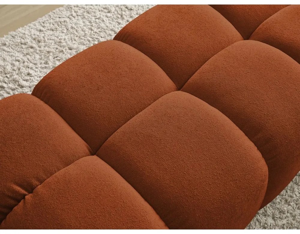 Ženilková podnožka v tehlovej farbe Everest – Bobochic Paris