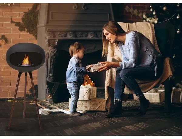 Biokrb TOKIO 45x100 cm 2 kW čierny