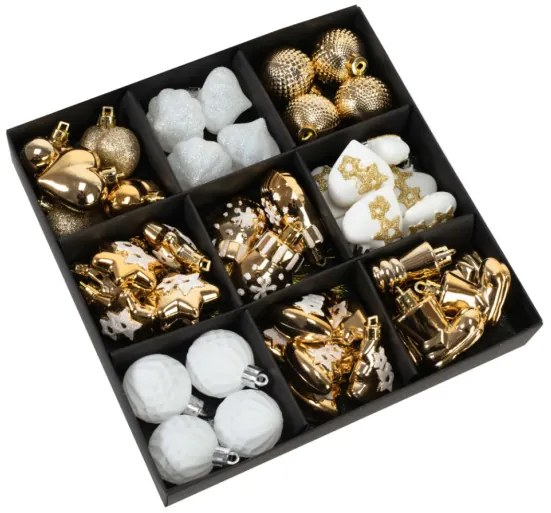 Vianočné ozdoby SYSD1688-147 (44ks)